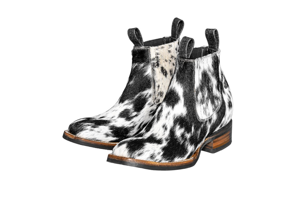 Aurora City Sole Cowhide Ankle Boots - Stiefeld Boots Canada