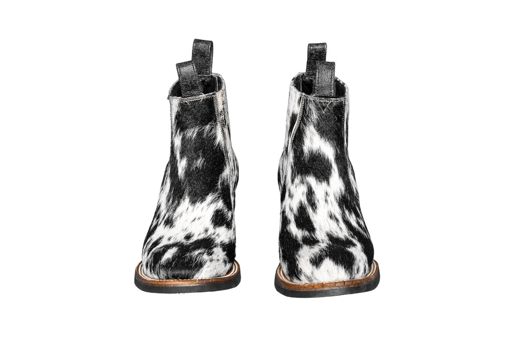 Aurora City Sole Cowhide Ankle Boots - Stiefeld Boots Canada