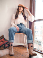 Aurora Cowhide Ankle Boots - Stiefeld Boots Canada