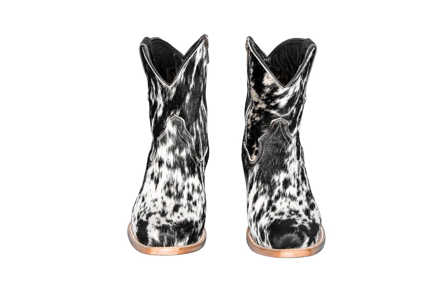 Loretta Cowhide Short Boots - Stiefeld Boots Canada